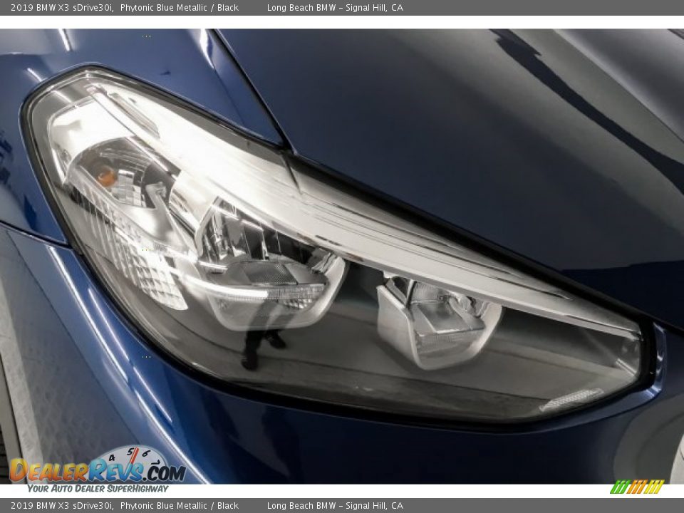2019 BMW X3 sDrive30i Phytonic Blue Metallic / Black Photo #33