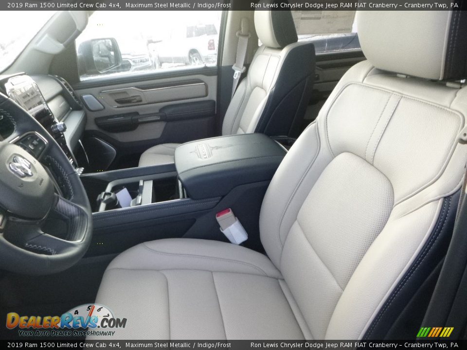 Indigo/Frost Interior - 2019 Ram 1500 Limited Crew Cab 4x4 Photo #11