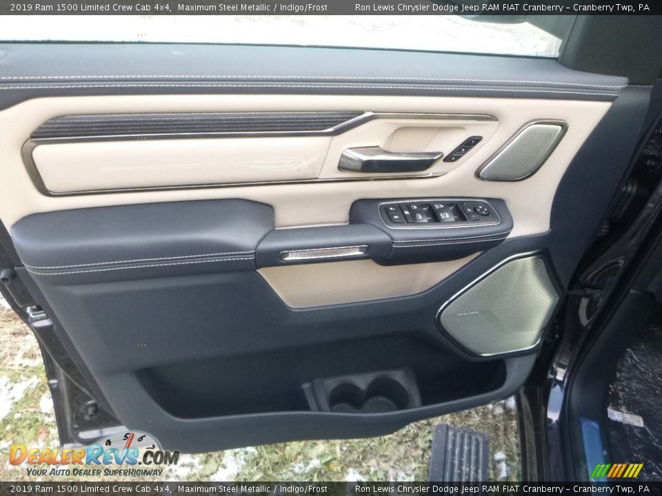 Door Panel of 2019 Ram 1500 Limited Crew Cab 4x4 Photo #12
