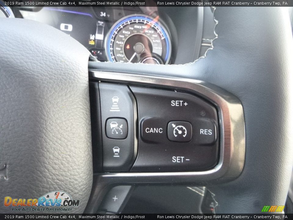 2019 Ram 1500 Limited Crew Cab 4x4 Steering Wheel Photo #18
