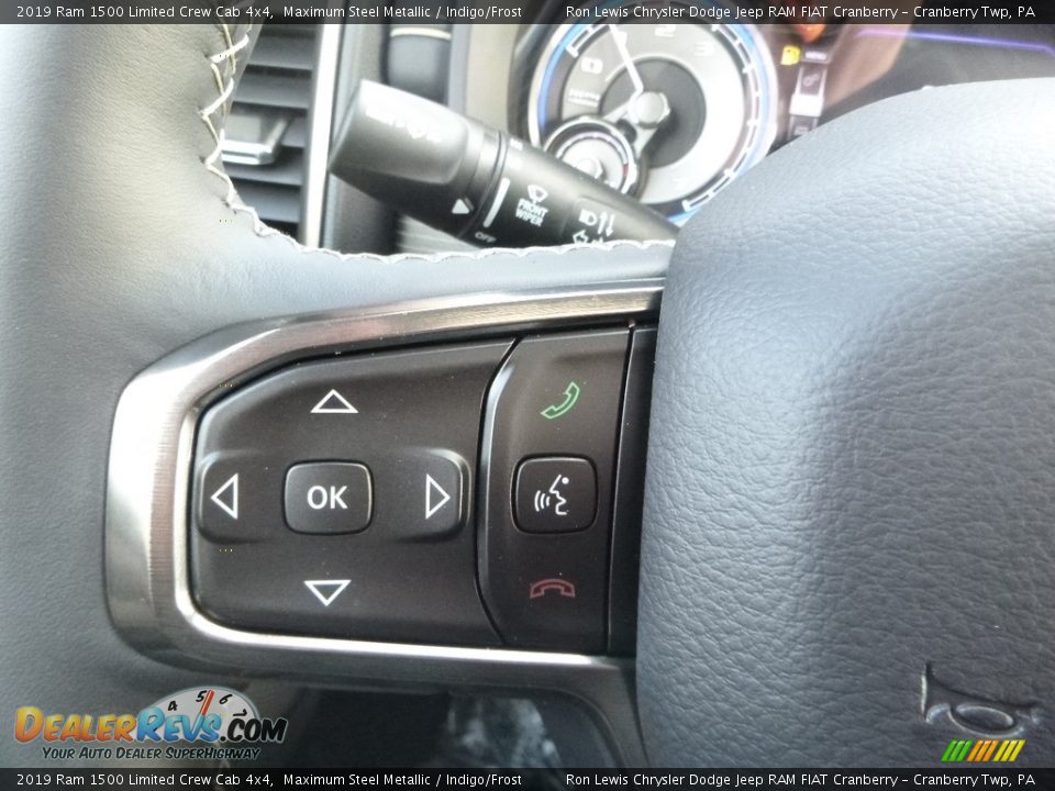 2019 Ram 1500 Limited Crew Cab 4x4 Steering Wheel Photo #19