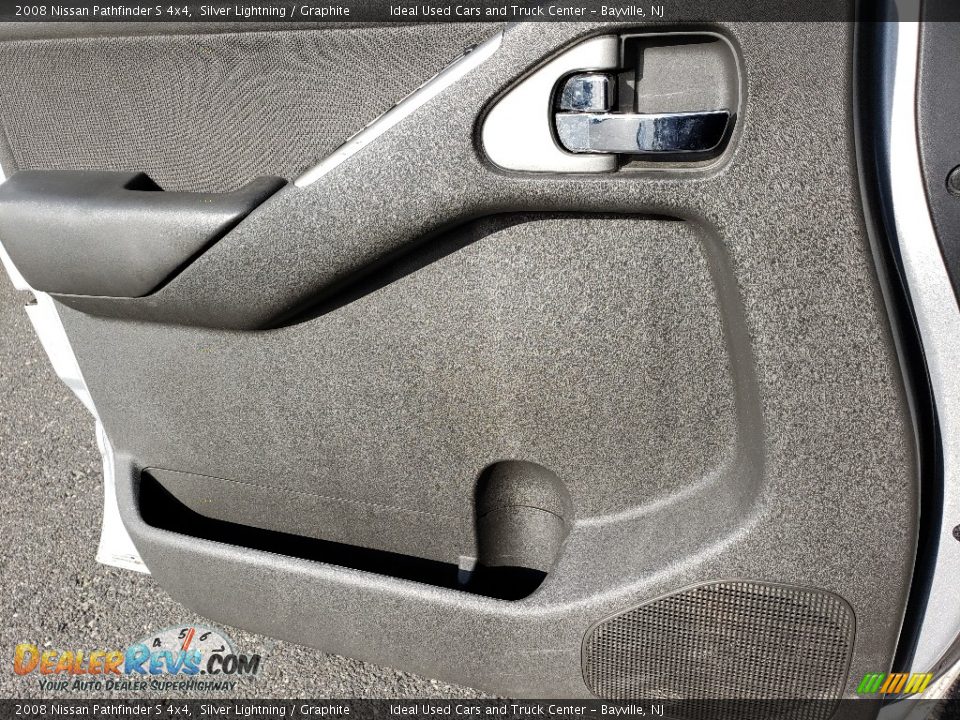 2008 Nissan Pathfinder S 4x4 Silver Lightning / Graphite Photo #10
