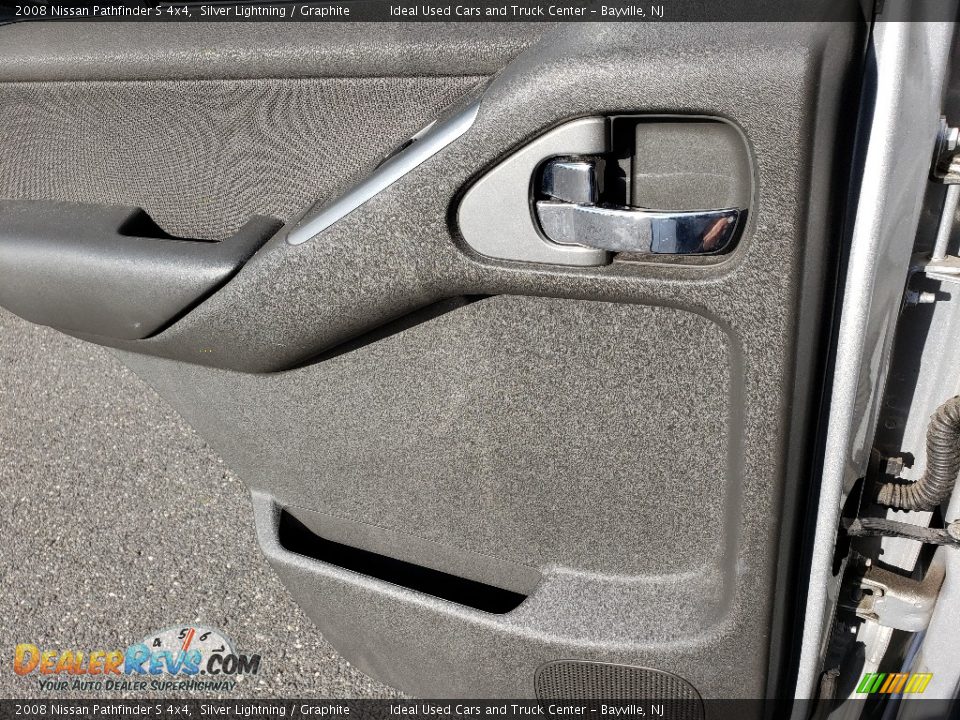 2008 Nissan Pathfinder S 4x4 Silver Lightning / Graphite Photo #17