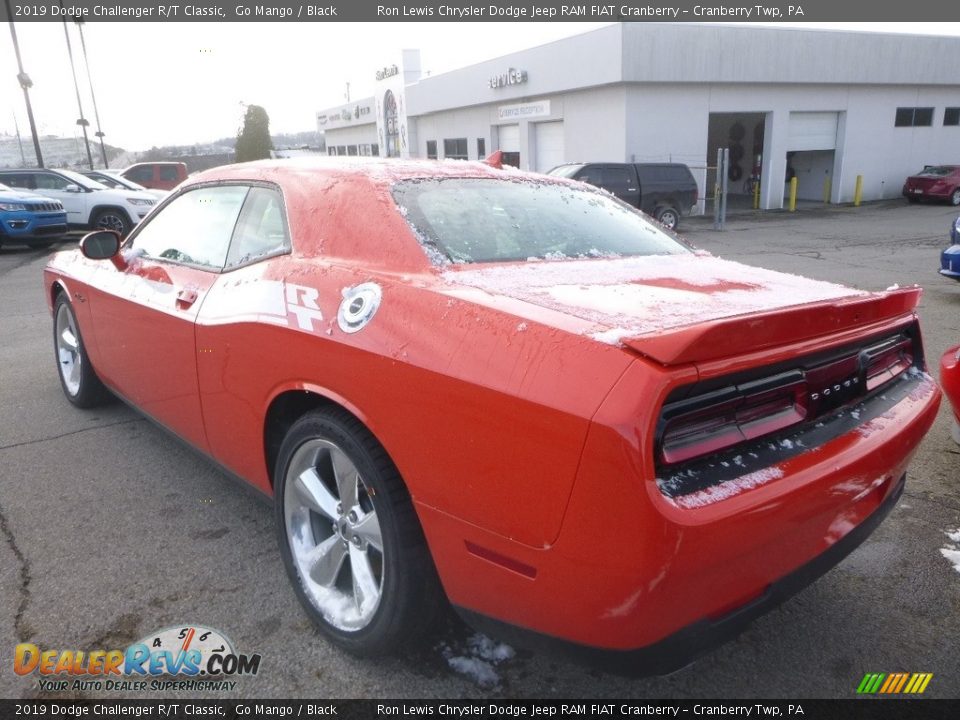 2019 Dodge Challenger R/T Classic Go Mango / Black Photo #4