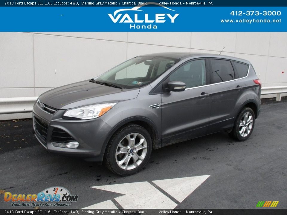 2013 Ford Escape SEL 1.6L EcoBoost 4WD Sterling Gray Metallic / Charcoal Black Photo #1