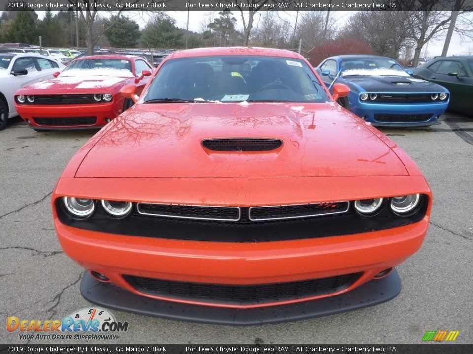 2019 Dodge Challenger R/T Classic Go Mango / Black Photo #9