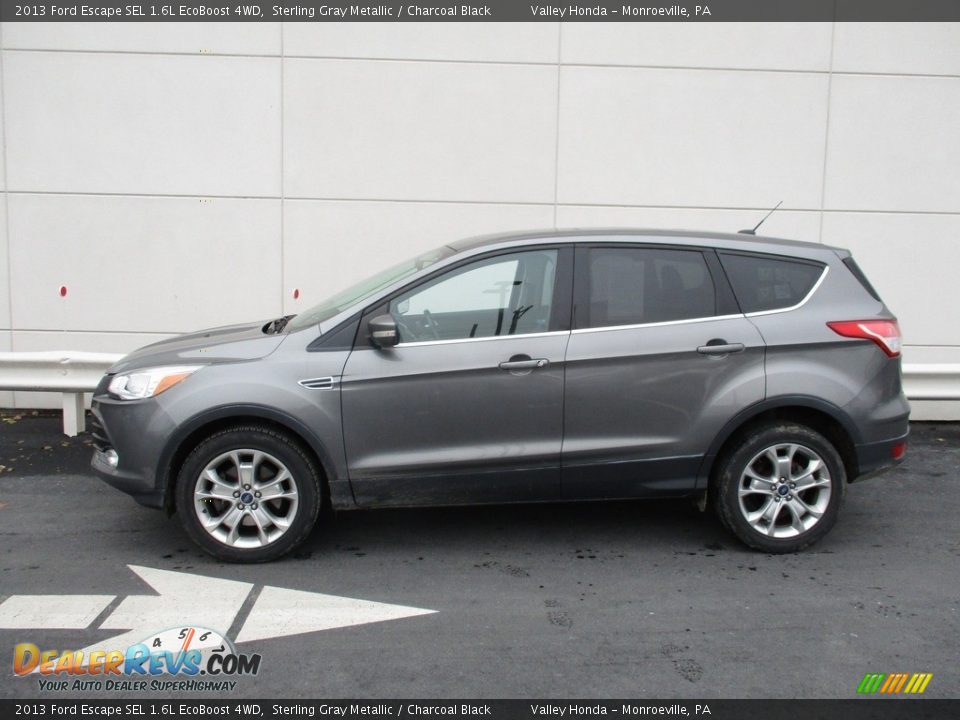 2013 Ford Escape SEL 1.6L EcoBoost 4WD Sterling Gray Metallic / Charcoal Black Photo #2