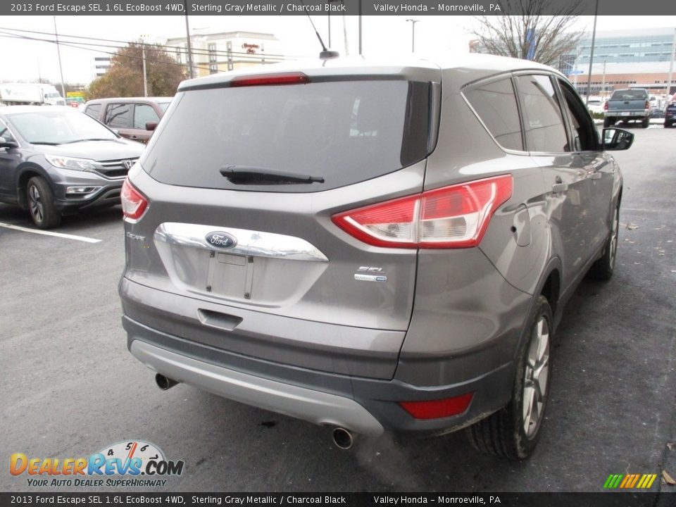 2013 Ford Escape SEL 1.6L EcoBoost 4WD Sterling Gray Metallic / Charcoal Black Photo #5