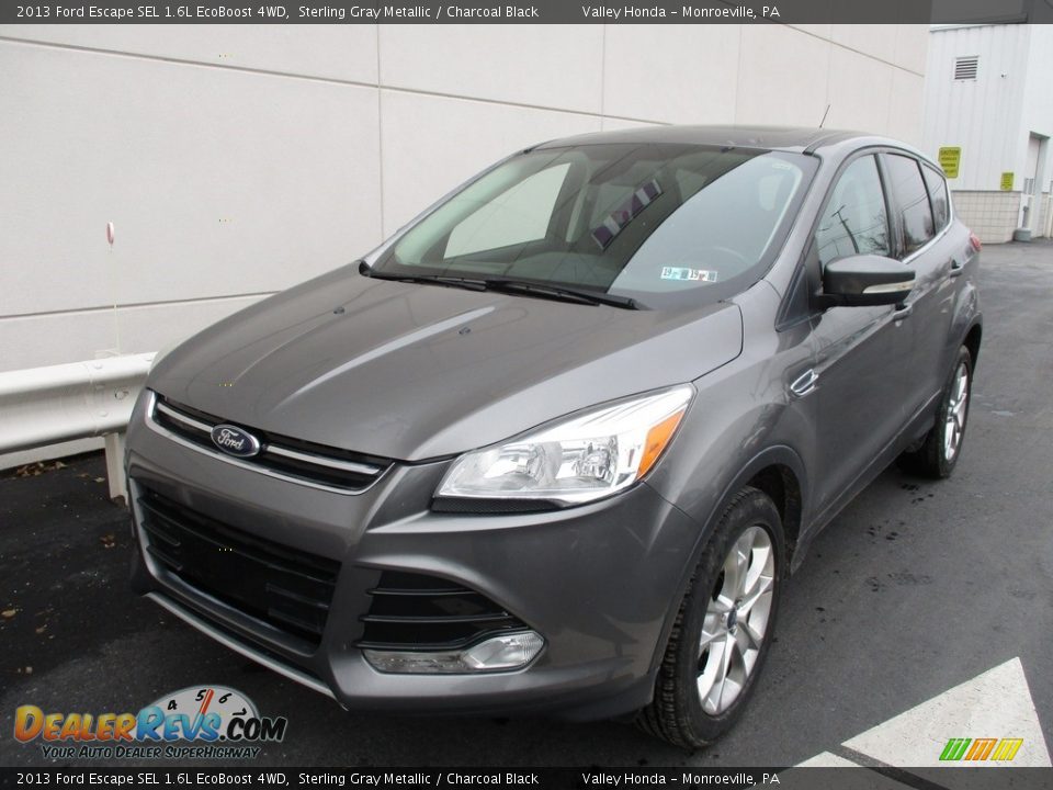 2013 Ford Escape SEL 1.6L EcoBoost 4WD Sterling Gray Metallic / Charcoal Black Photo #9