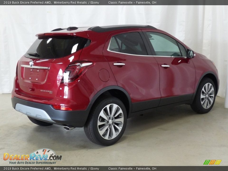 2019 Buick Encore Preferred AWD Winterberry Red Metallic / Ebony Photo #2