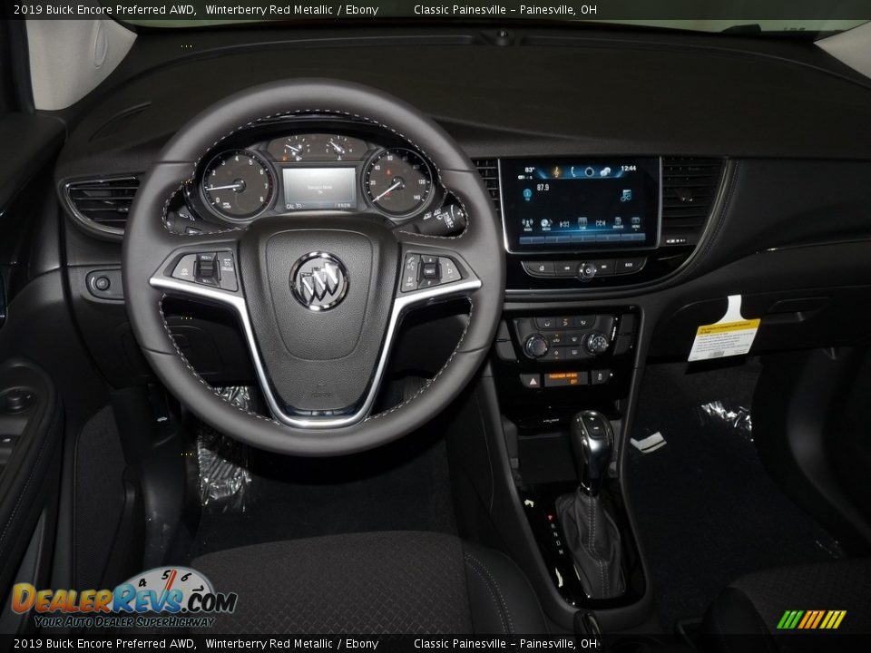 2019 Buick Encore Preferred AWD Winterberry Red Metallic / Ebony Photo #8