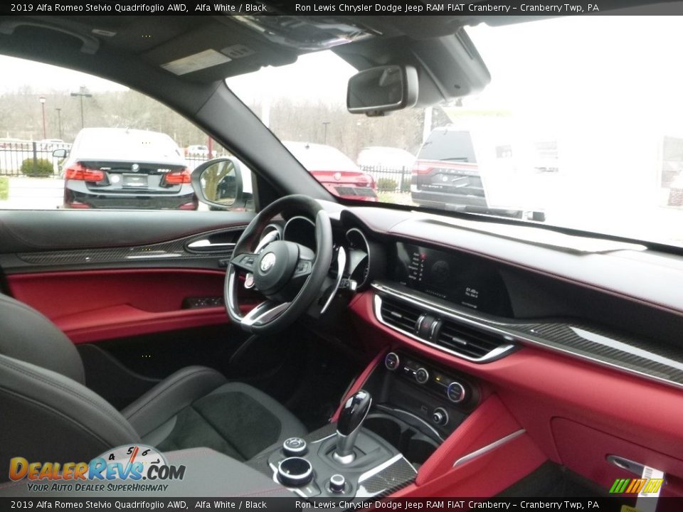 Dashboard of 2019 Alfa Romeo Stelvio Quadrifoglio AWD Photo #16