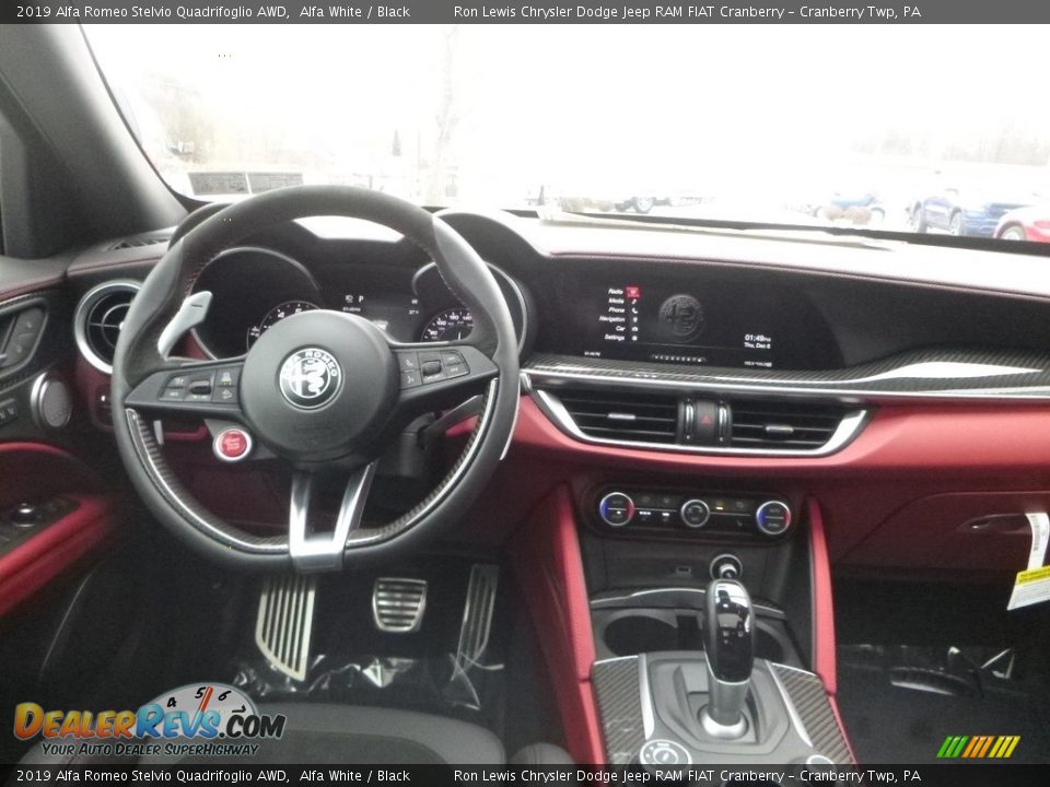 2019 Alfa Romeo Stelvio Quadrifoglio AWD Alfa White / Black Photo #20