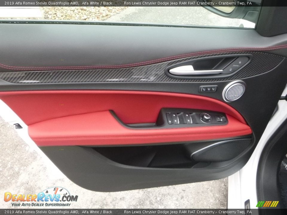 Door Panel of 2019 Alfa Romeo Stelvio Quadrifoglio AWD Photo #21