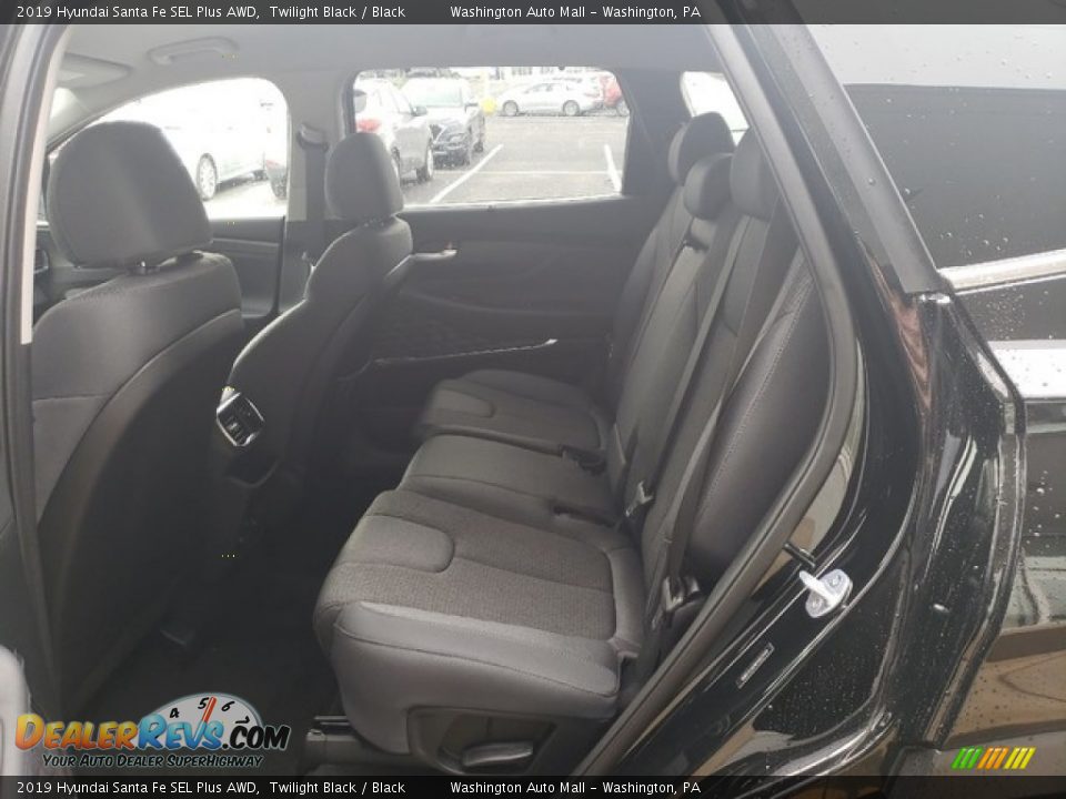 2019 Hyundai Santa Fe SEL Plus AWD Twilight Black / Black Photo #16