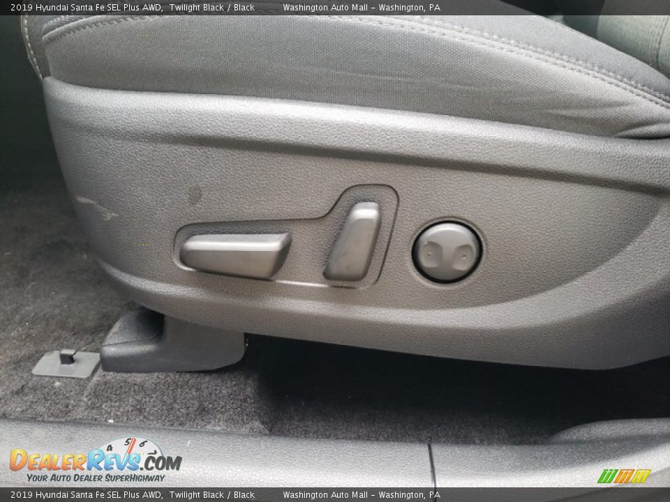 2019 Hyundai Santa Fe SEL Plus AWD Twilight Black / Black Photo #18