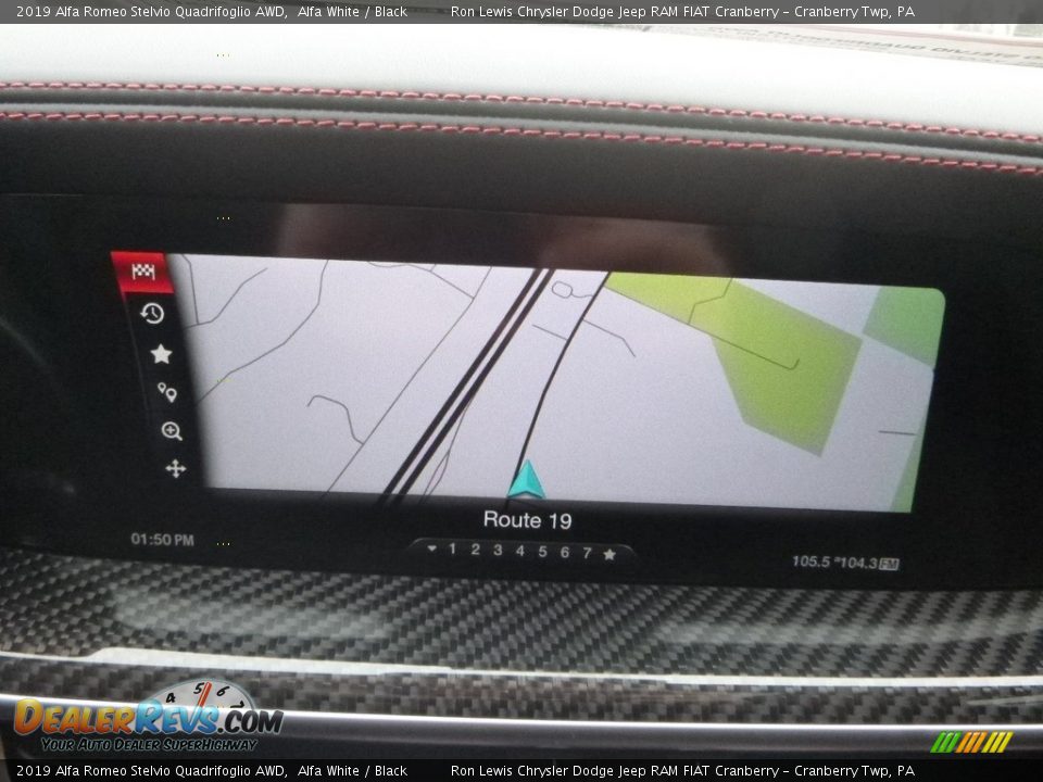 Navigation of 2019 Alfa Romeo Stelvio Quadrifoglio AWD Photo #27