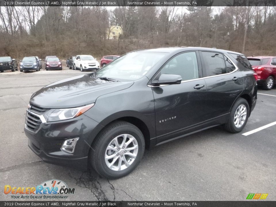 2019 Chevrolet Equinox LT AWD Nightfall Gray Metallic / Jet Black Photo #1