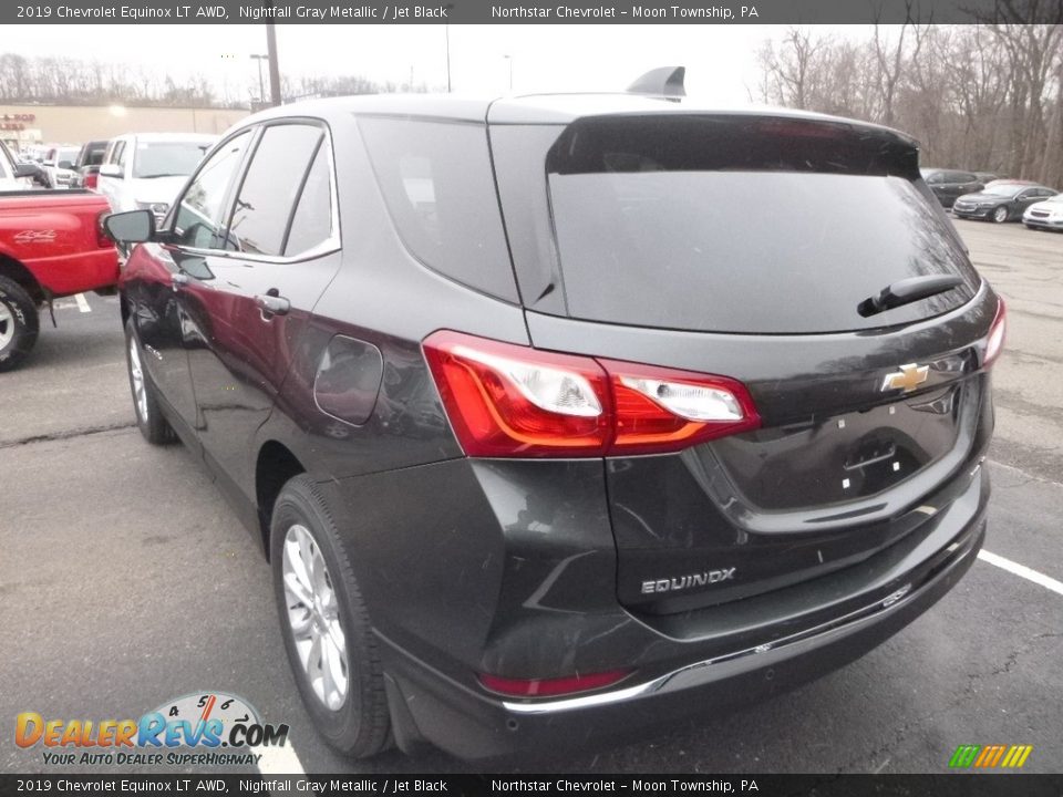2019 Chevrolet Equinox LT AWD Nightfall Gray Metallic / Jet Black Photo #3