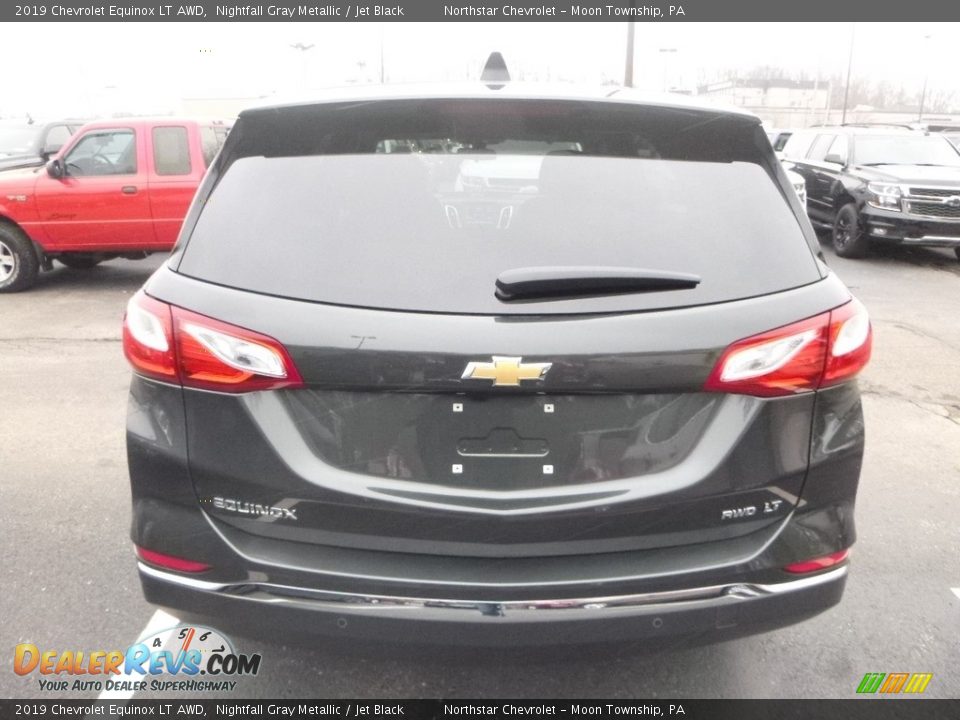 2019 Chevrolet Equinox LT AWD Nightfall Gray Metallic / Jet Black Photo #4