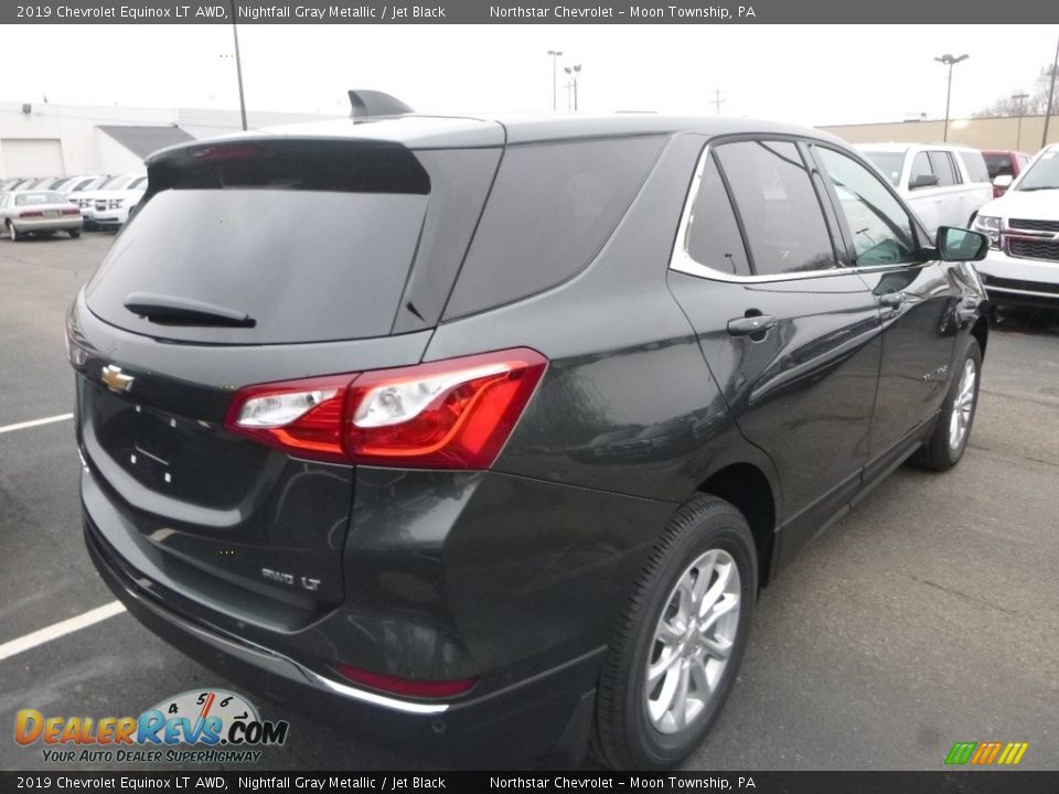 2019 Chevrolet Equinox LT AWD Nightfall Gray Metallic / Jet Black Photo #5