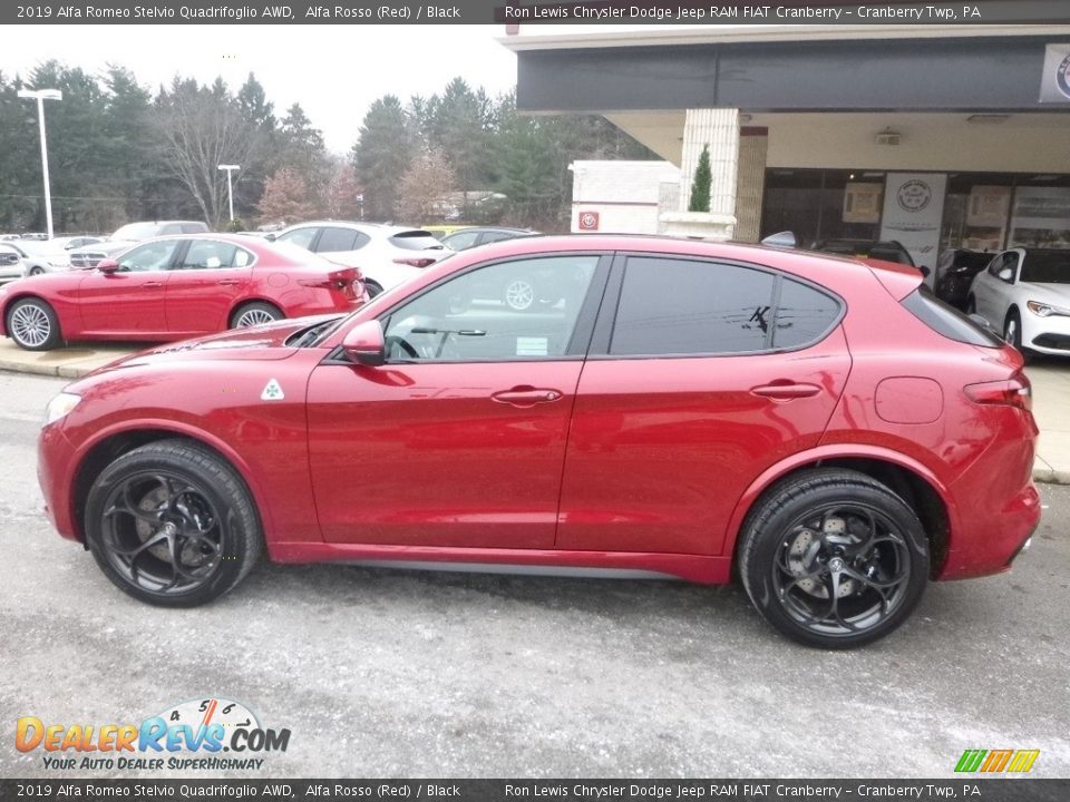 Alfa Rosso (Red) 2019 Alfa Romeo Stelvio Quadrifoglio AWD Photo #4