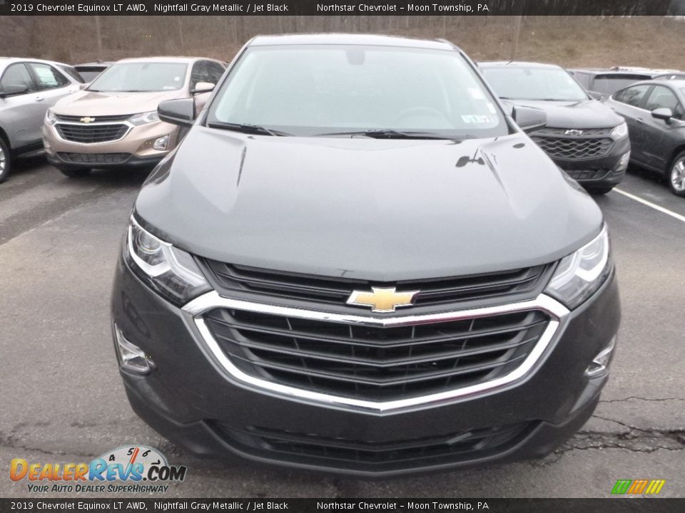 2019 Chevrolet Equinox LT AWD Nightfall Gray Metallic / Jet Black Photo #8