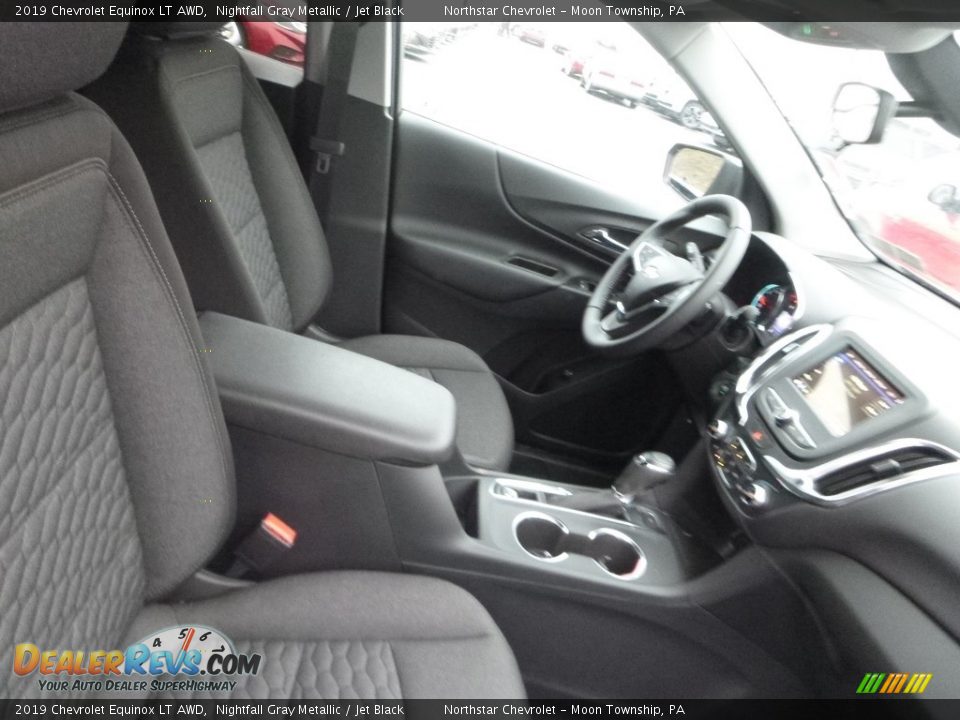 2019 Chevrolet Equinox LT AWD Nightfall Gray Metallic / Jet Black Photo #10