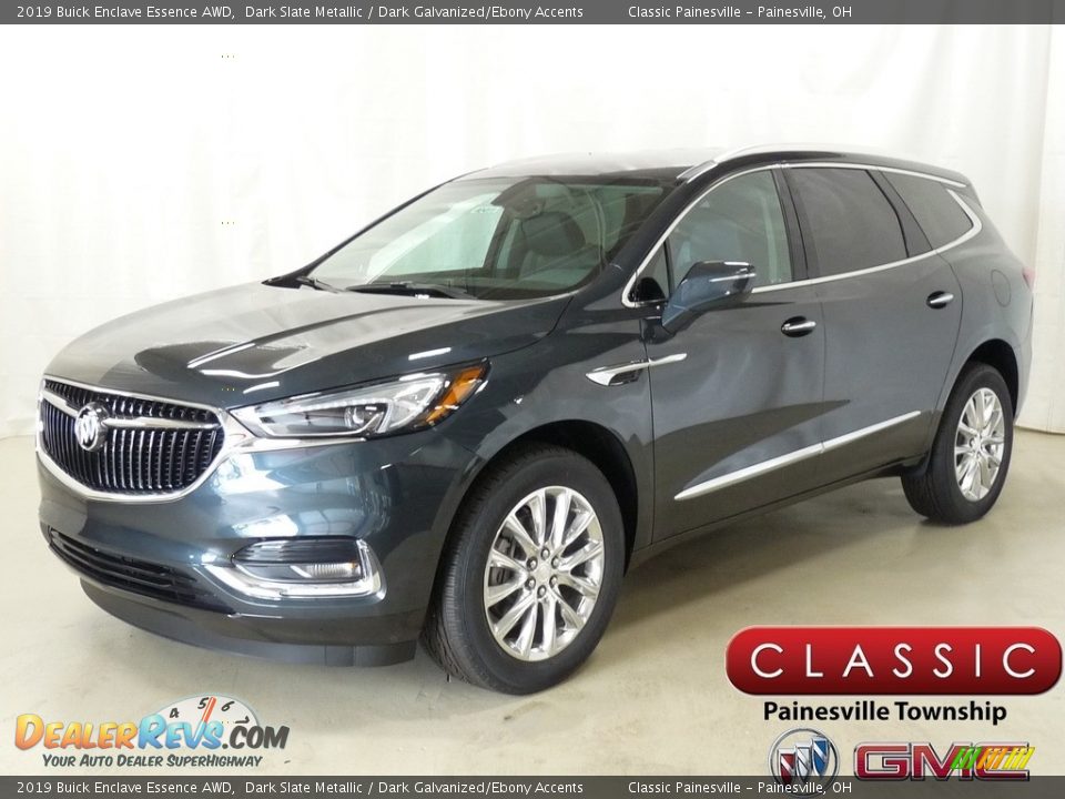 2019 Buick Enclave Essence AWD Dark Slate Metallic / Dark Galvanized/Ebony Accents Photo #1