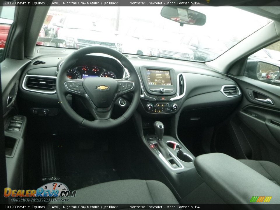 2019 Chevrolet Equinox LT AWD Nightfall Gray Metallic / Jet Black Photo #13