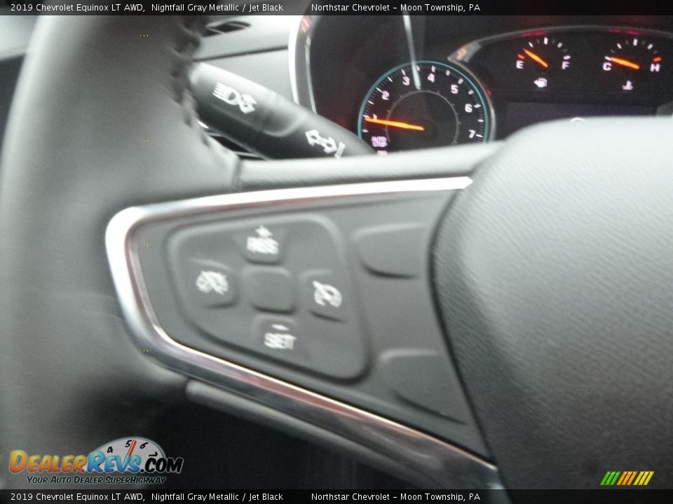 2019 Chevrolet Equinox LT AWD Nightfall Gray Metallic / Jet Black Photo #19