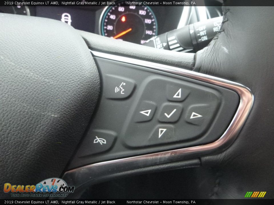 2019 Chevrolet Equinox LT AWD Nightfall Gray Metallic / Jet Black Photo #20