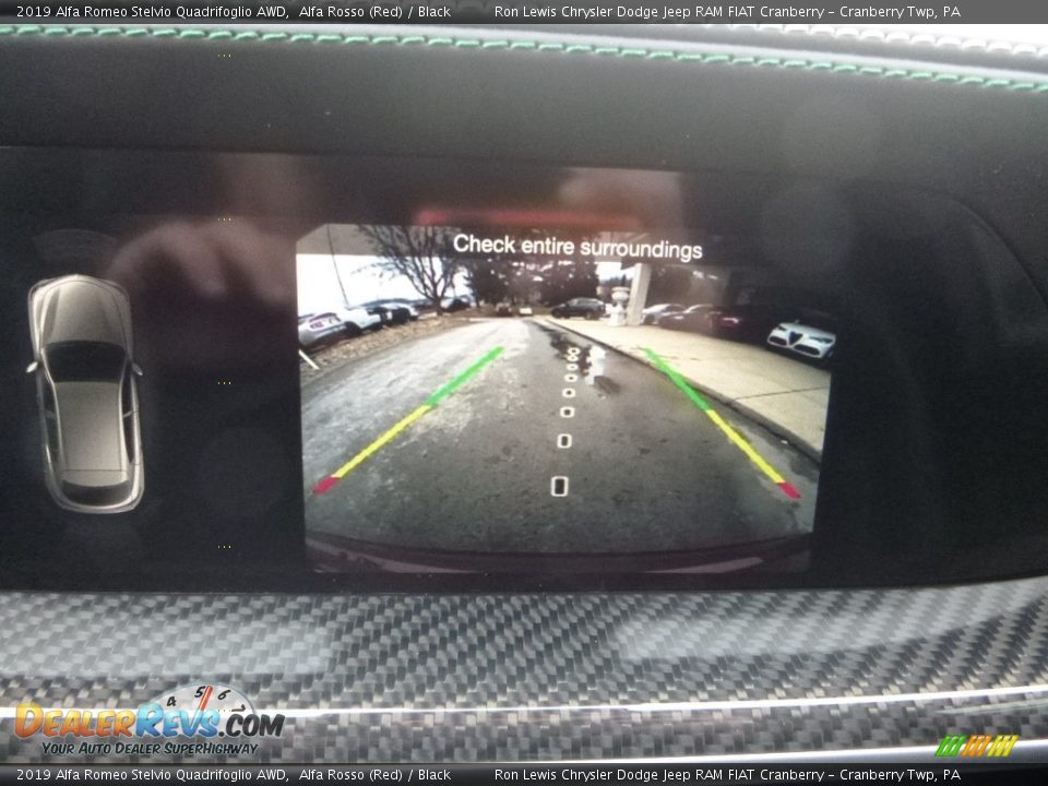 2019 Alfa Romeo Stelvio Quadrifoglio AWD Alfa Rosso (Red) / Black Photo #26