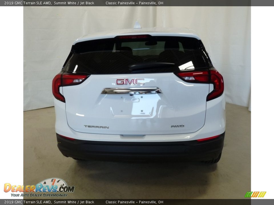 2019 GMC Terrain SLE AWD Summit White / Jet Black Photo #3