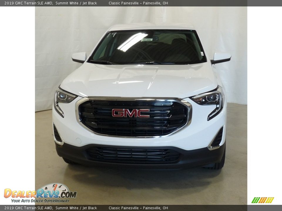 2019 GMC Terrain SLE AWD Summit White / Jet Black Photo #4