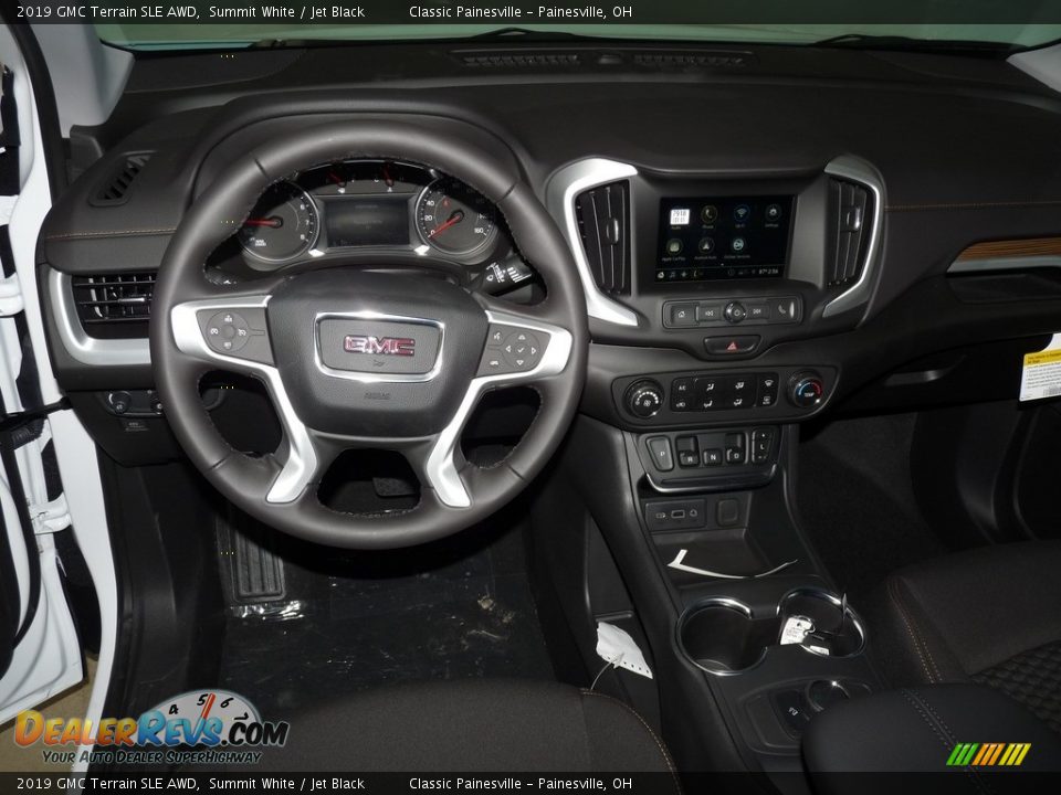 2019 GMC Terrain SLE AWD Summit White / Jet Black Photo #8