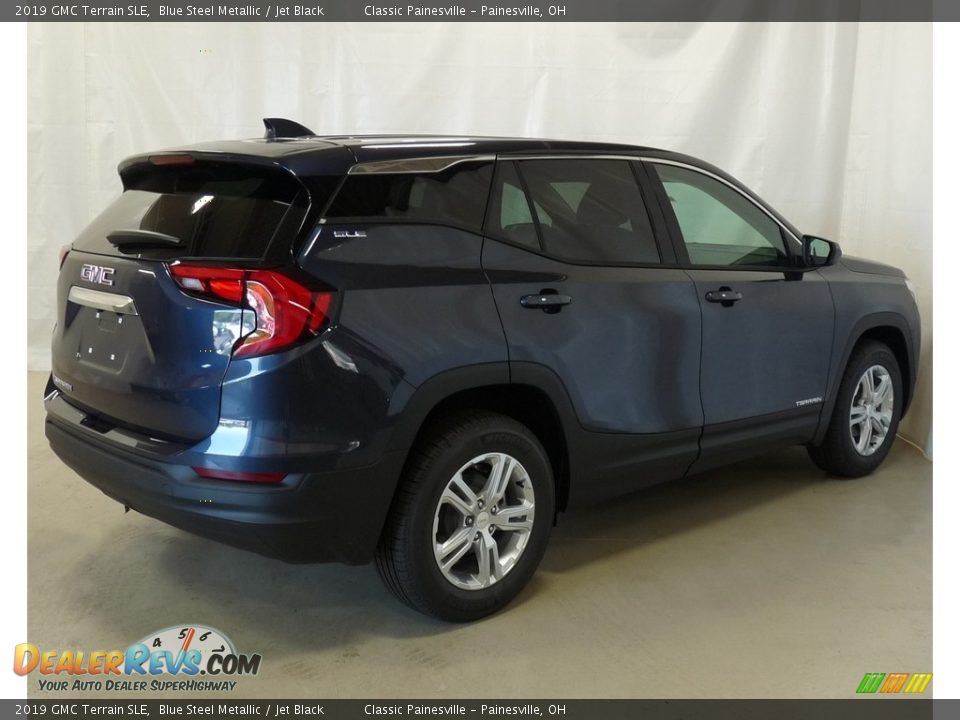 2019 GMC Terrain SLE Blue Steel Metallic / Jet Black Photo #2