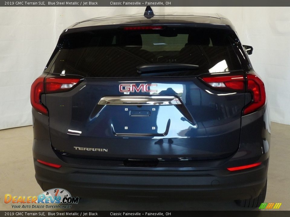 2019 GMC Terrain SLE Blue Steel Metallic / Jet Black Photo #3