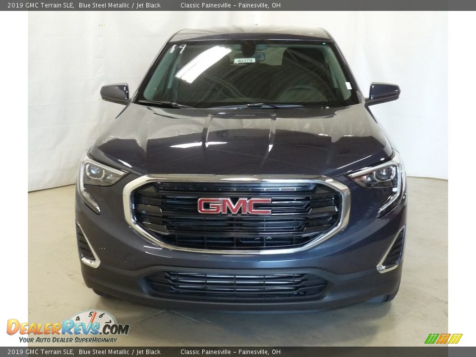 2019 GMC Terrain SLE Blue Steel Metallic / Jet Black Photo #4