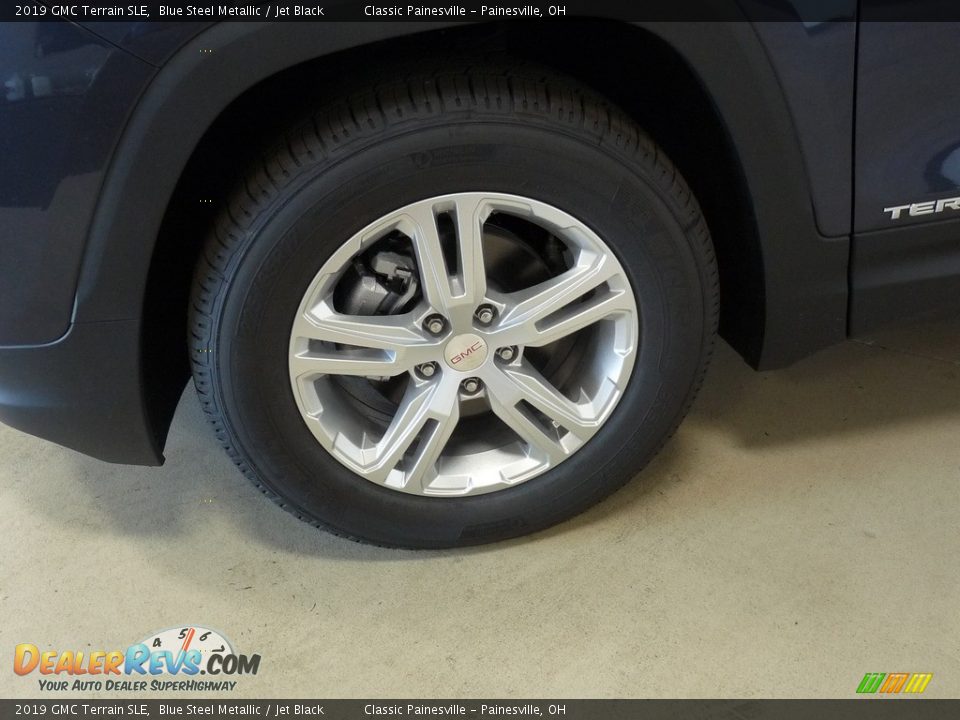 2019 GMC Terrain SLE Blue Steel Metallic / Jet Black Photo #5