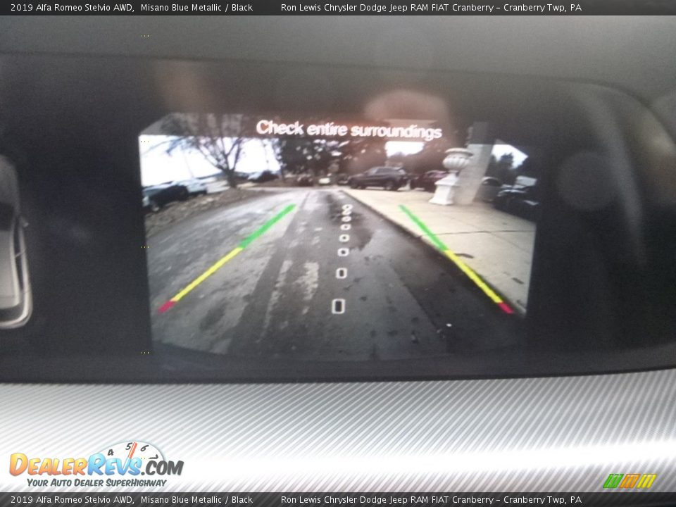 2019 Alfa Romeo Stelvio AWD Misano Blue Metallic / Black Photo #23