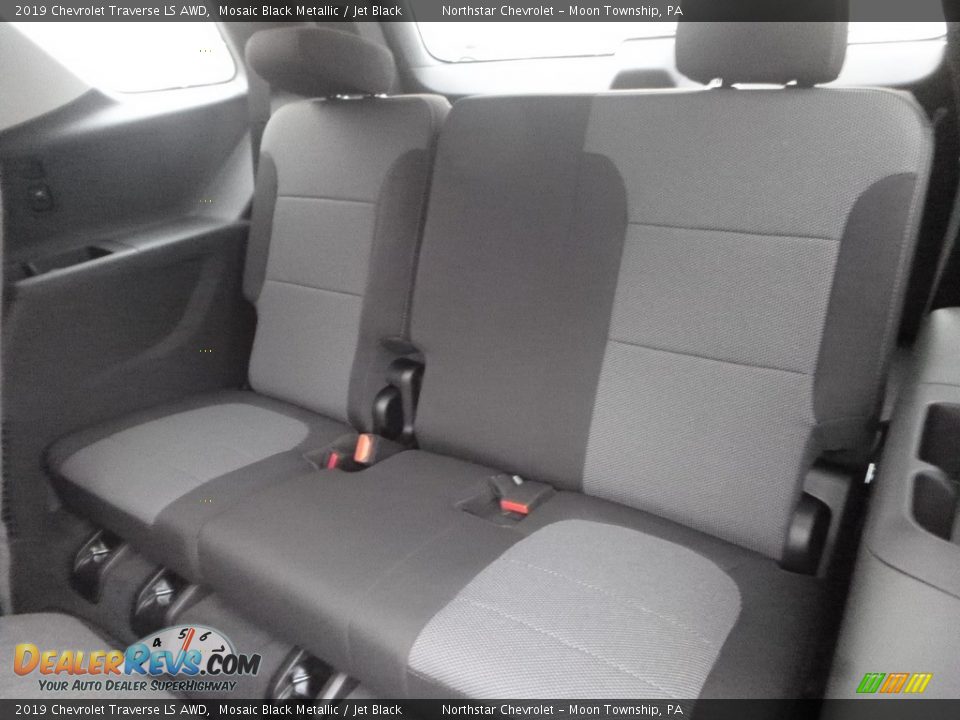 2019 Chevrolet Traverse LS AWD Mosaic Black Metallic / Jet Black Photo #13