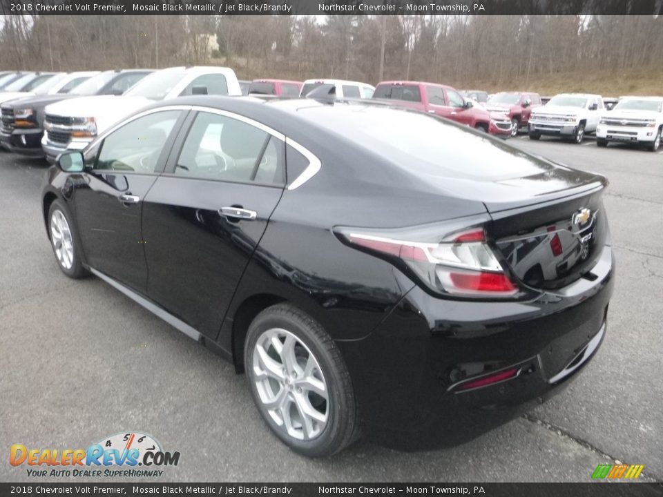 2018 Chevrolet Volt Premier Mosaic Black Metallic / Jet Black/Brandy Photo #3