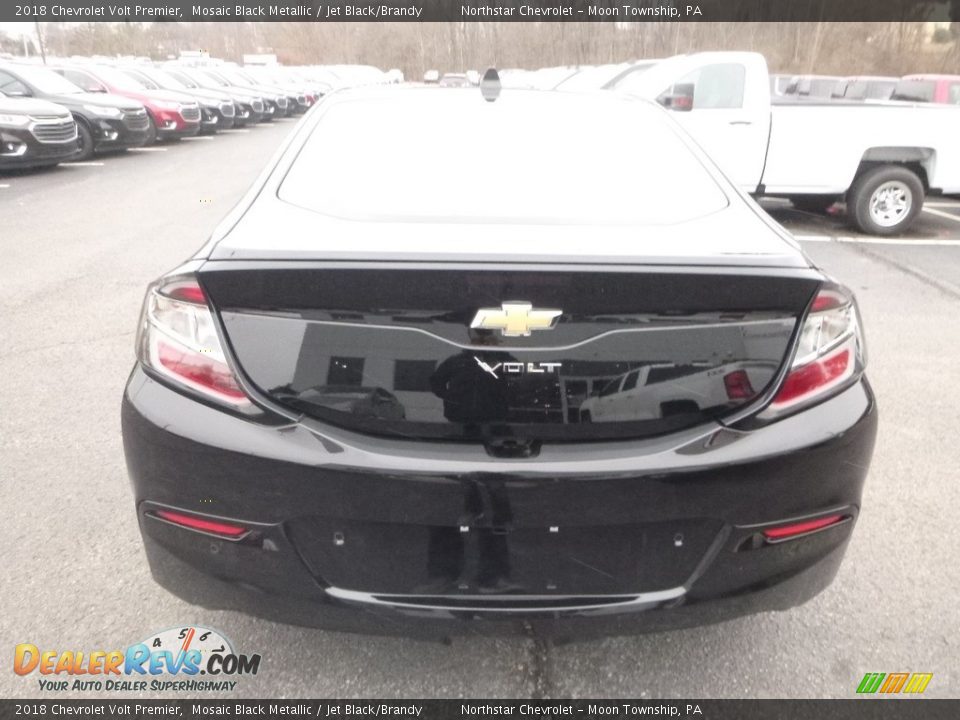 2018 Chevrolet Volt Premier Mosaic Black Metallic / Jet Black/Brandy Photo #4