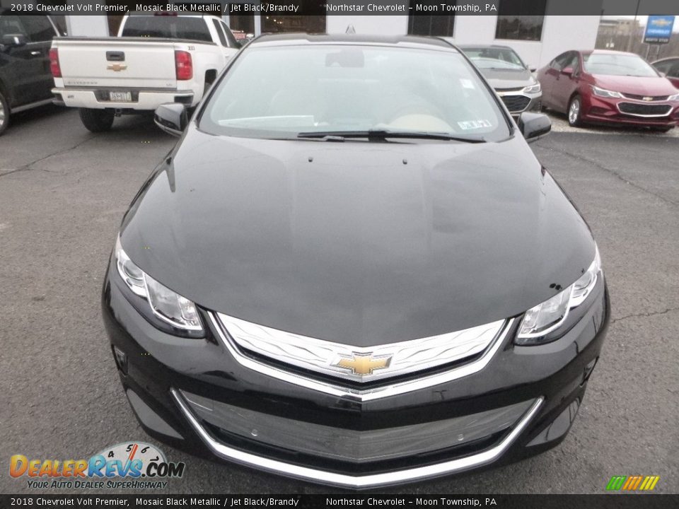 2018 Chevrolet Volt Premier Mosaic Black Metallic / Jet Black/Brandy Photo #8