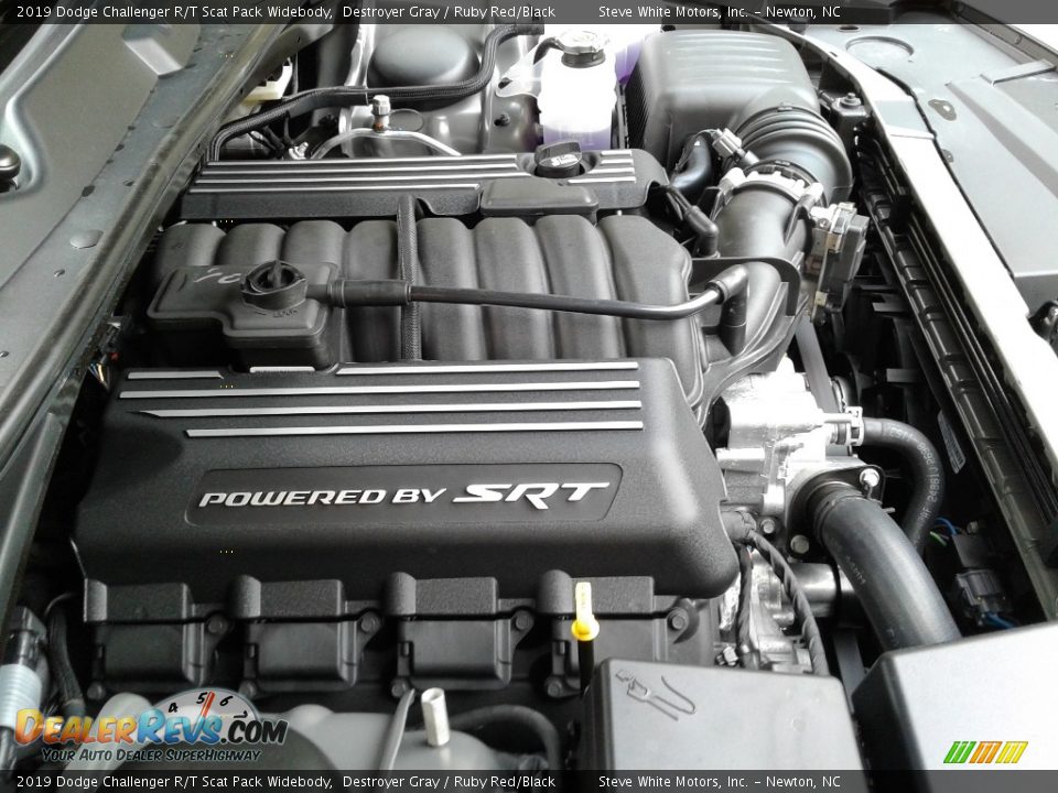 2019 Dodge Challenger R/T Scat Pack Widebody 392 SRT 6.4 Liter HEMI OHV 16-Valve VVT MDS V8 Engine Photo #32