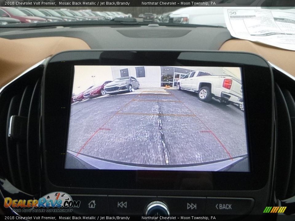 2018 Chevrolet Volt Premier Mosaic Black Metallic / Jet Black/Brandy Photo #19