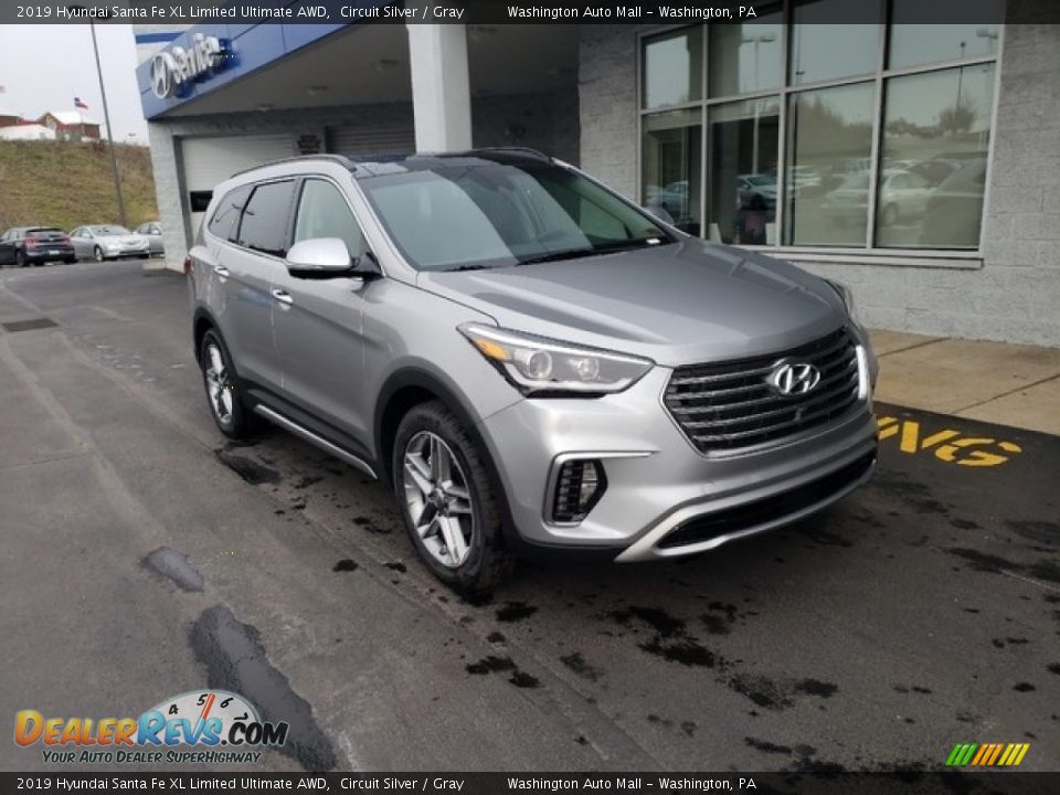 2019 Hyundai Santa Fe XL Limited Ultimate AWD Circuit Silver / Gray Photo #1