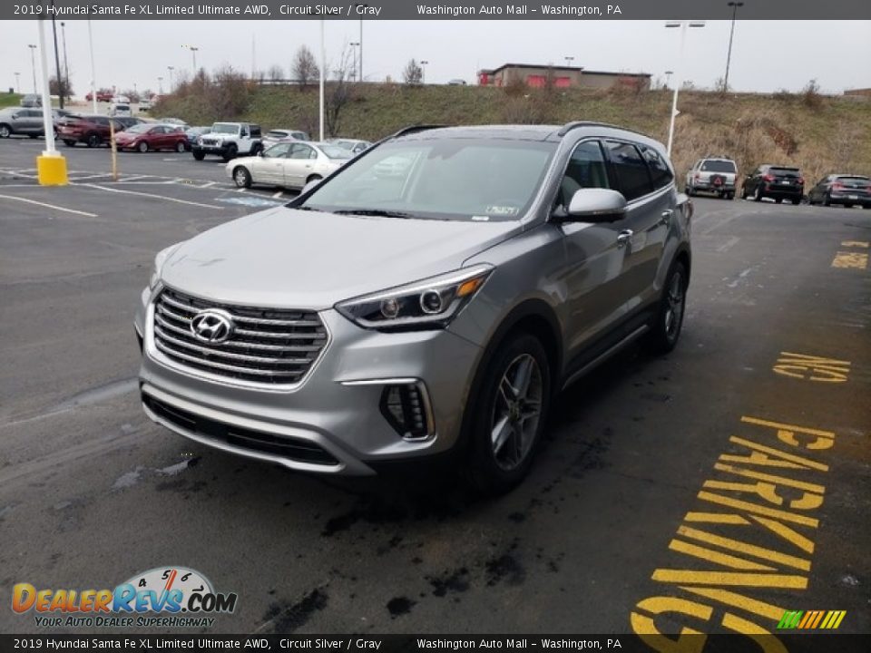 2019 Hyundai Santa Fe XL Limited Ultimate AWD Circuit Silver / Gray Photo #3