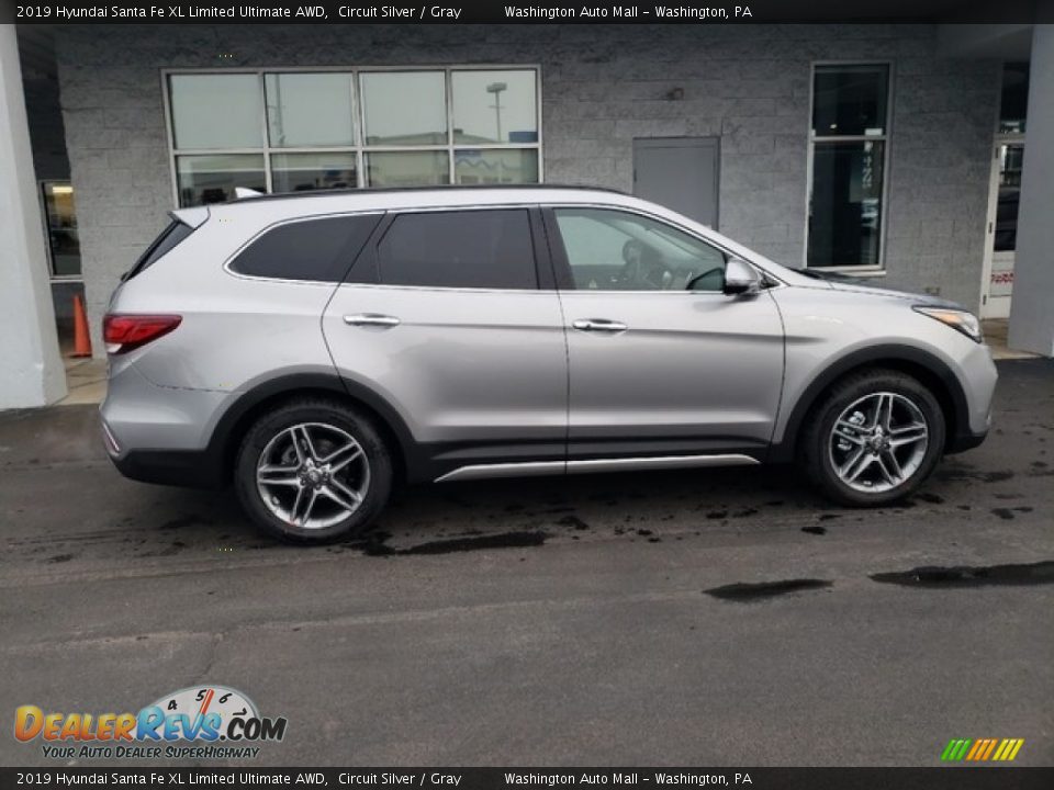 Circuit Silver 2019 Hyundai Santa Fe XL Limited Ultimate AWD Photo #9